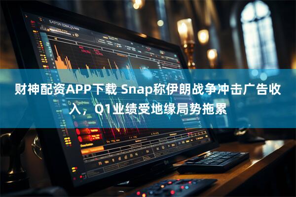 财神配资APP下载 Snap称伊朗战争冲击广告收入，Q1业绩受地缘局势拖累